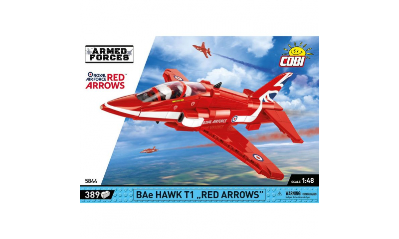 Red Arrows Hawk Brix Model set, 389 pc
