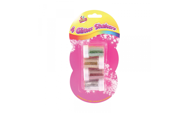 ArtBox Glitter Shakers - Card of 4