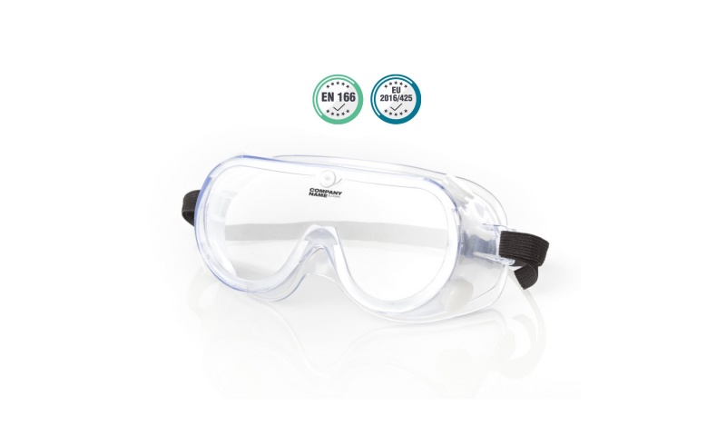 Safety Protection Goggles Clear with Anti Fog