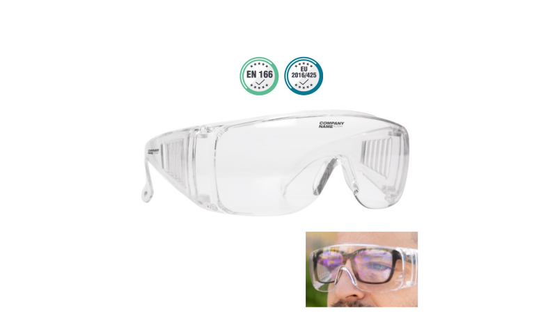 Safety Protection Glasses - Clear Anti Fog (New Lower Price for 2021)