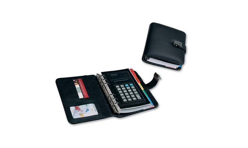 Santini Personal Organiser A5 Filled, Perpetual Diary, Address & Notes, Ruler Calculator
