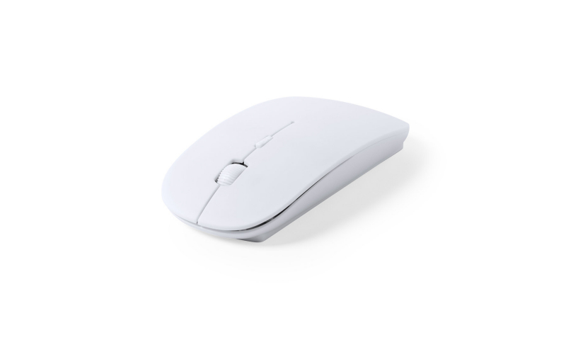 Antibacterial Wireless PC 3 Button Mouse White