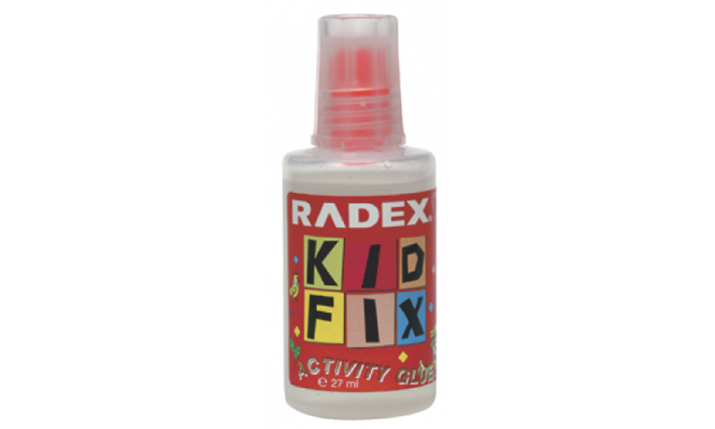 Radex Kid Fix Paper Glue with Spreader, 20ml: (New Lower Price for 2022)