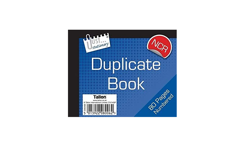 Just Stationery NCR Duplicate Book 5x4, 80 page