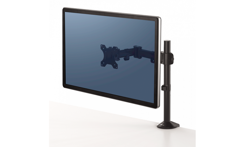 Fellowes Reflex Single Clamp on Monitor Arm (New Lower Price for 2021)
