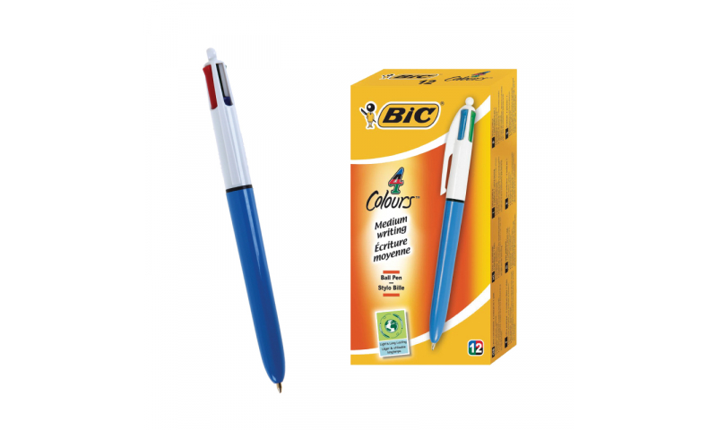 BIC 4 Colours Original, Boxed - Barcoded