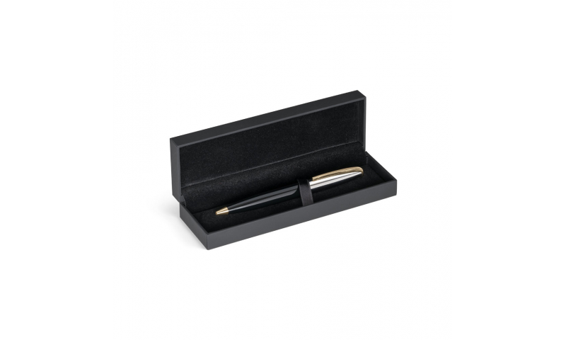 LOUVRE Ball Pen in Metal with 18-carat Gold-plated Elements