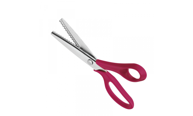 Westcott Craft Pinking Material  Scissors, 210mm, Plastic Handled