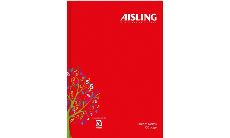 Aisling A4 Hardcover Book 120 Page Project Maths.