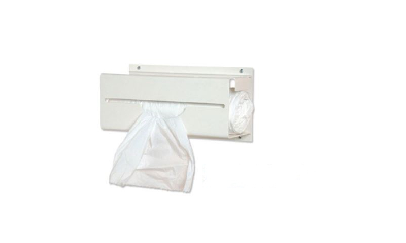 Apron Wall Dispenser for packs of rolled disposable aprons