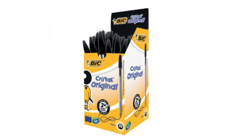 BIC Cristal Original 50 Box - Medium - 4 Colours to select  (New Lower Price for 2022)