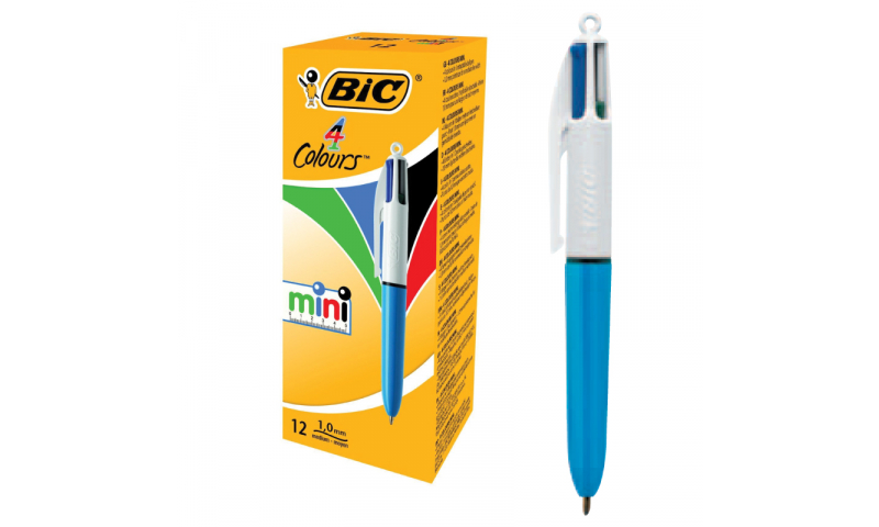 BIC 4 Colours Original Mini Size, Boxed - Barcoded