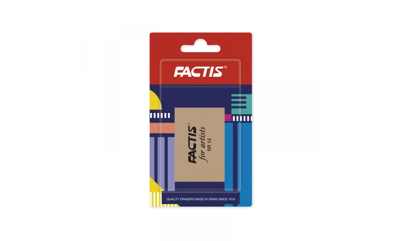 Factis Artists, Extra Soft, Charcoal & Fine Art Eraser, Hang card 1