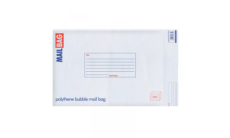 County Stationery Polythene Bubble Bags Medium Pack 10, 210 x 335mm (New Lower Price for 2022)