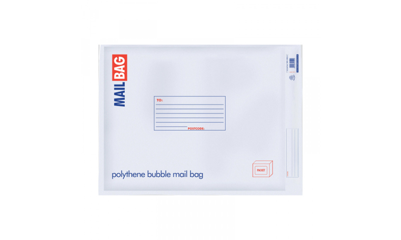 County Stationery Polythene Bubble Bags Jumbo Pack 10, 500 x 650mm (New Lower Price for 2022)
