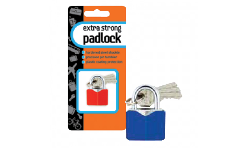 County Stationery Extra Strong Keylock Padlock