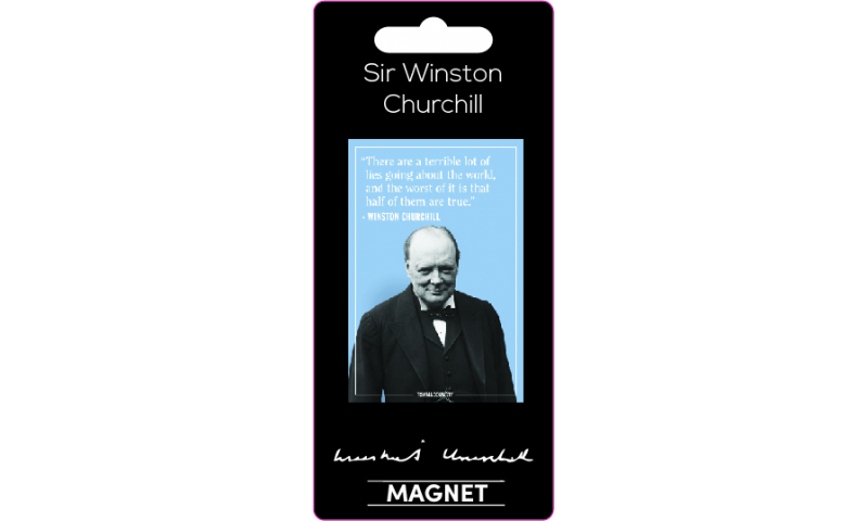 Winston Churchill Poster Quotes Magnet