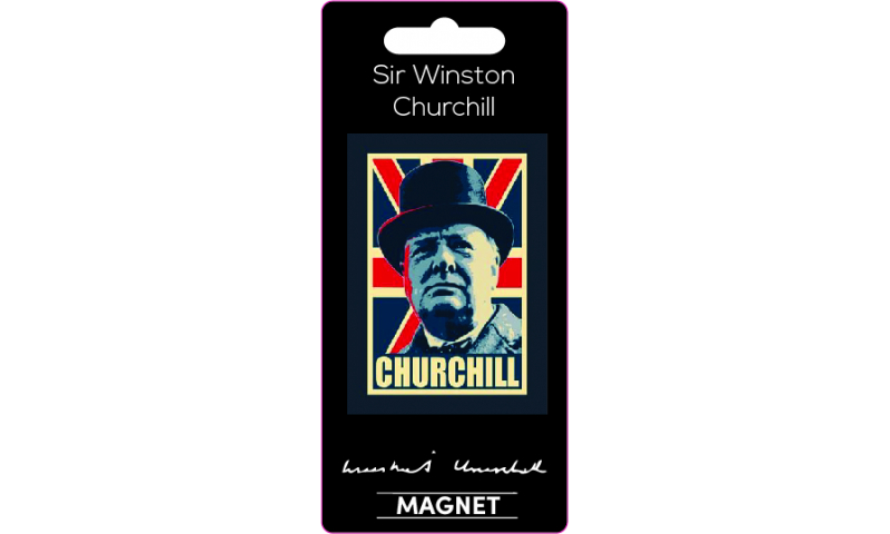 Winston Churchill Poster  Magnet