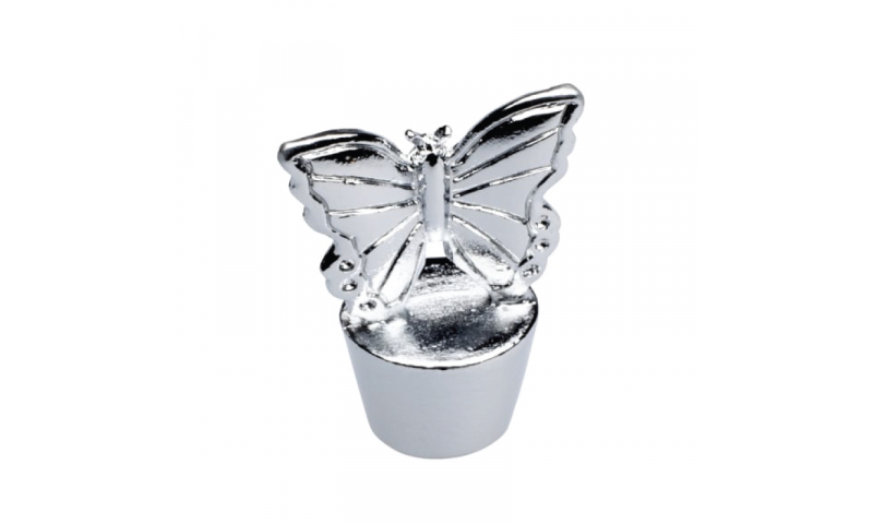 Chromium Pencil Toppers Butterfly NEW