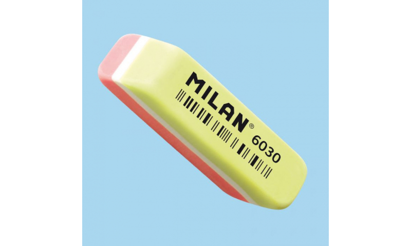 Milan CPM6030 Wedge Coloured Pencil Eraser, Box of 30