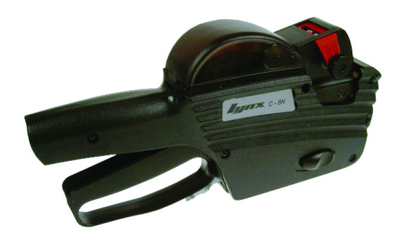 Lynx C-8N Single Line Pricing Gun 8 Price Bands, With 1500 Labels