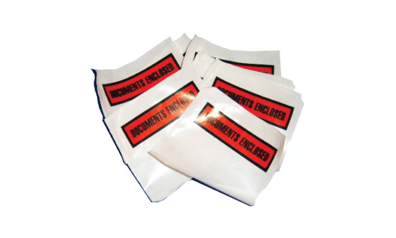 Adhesive Documents Enclosed Wallet - A7 Printed, Pack 1000. (New Lower Price for 2021)