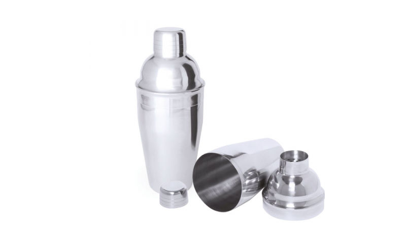 Metal Cocktail Shaker,Includes Laser Engraving up to 40x25mm