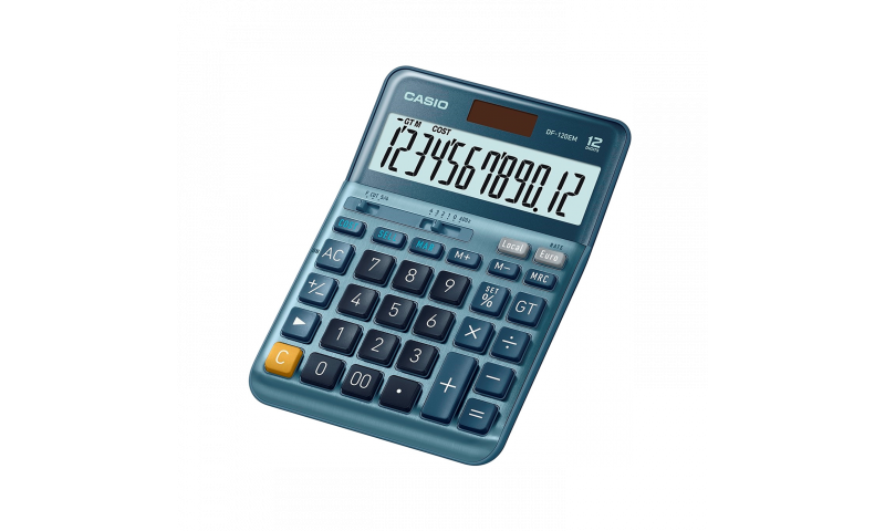 Casio 12 Digit Desk Calculator, CSM, Currency Exchange
