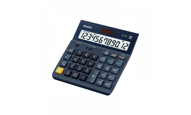 Casio 12 Digit H/Duty Desk Calculator, Tax, Currency