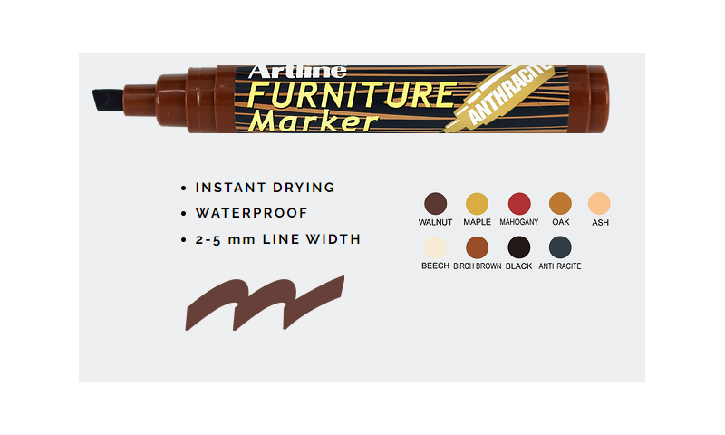 Artline Furniture Marker, 9 colours to choose.