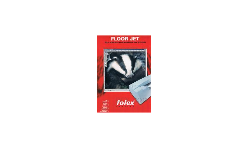 Folex Floor Jet, A4 Ink Jet Floor Decorating Clear Material Kit, 3 Sheets: On Special Offer