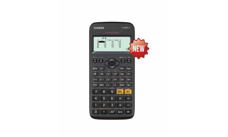 Casio ClassWiz Scientific Calculator 274 function, text book, Battery Power, 4 colour choices