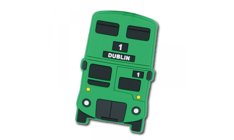 Dublin Bus Shaped PVC Magnet