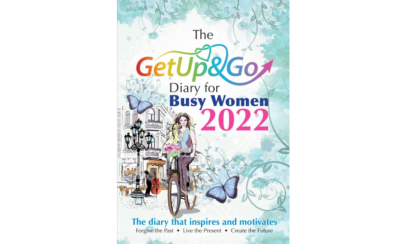 Get Up & Go A5 Softcover "Diary for Busy Women" 2022