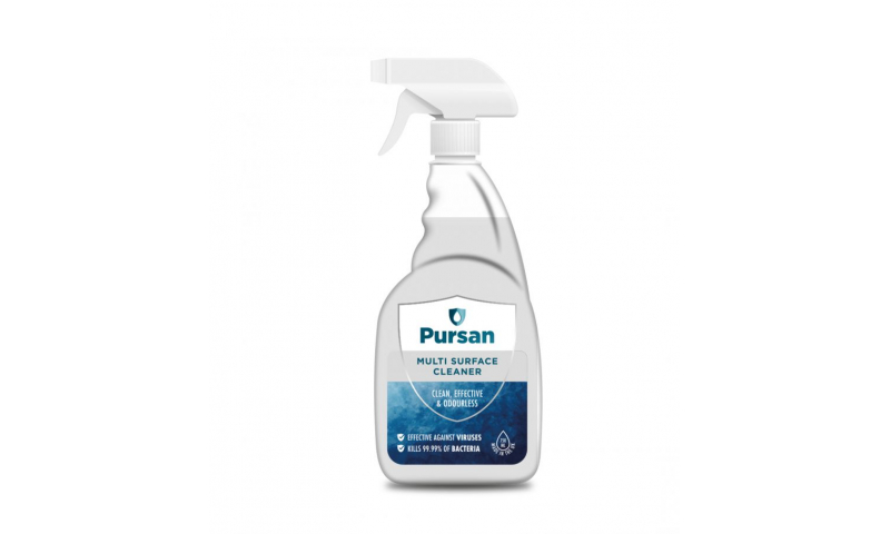Pursan Multi Surface Cleaner, 750ml Trigger Spray PCS 100798