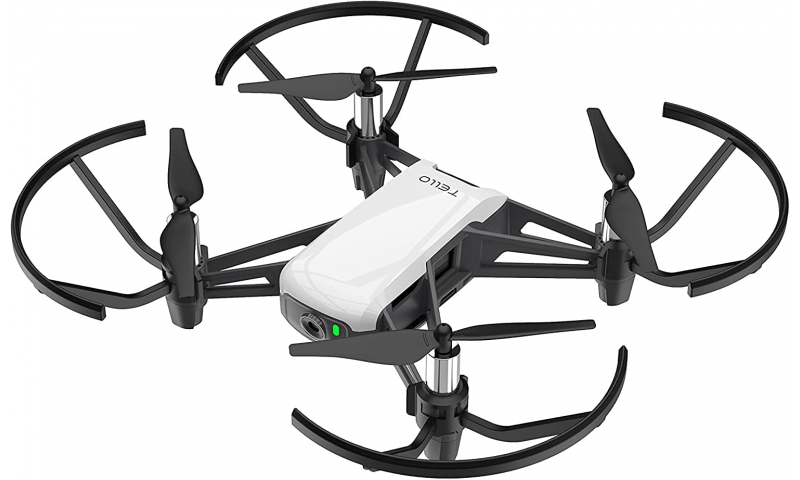 DJI Tello Drone - Mini Drone Ideal for Short Videos with EZ Shots, Vr Goggles and Game Controller Compatibility, 720P HD Transmission and 100 Meter Range