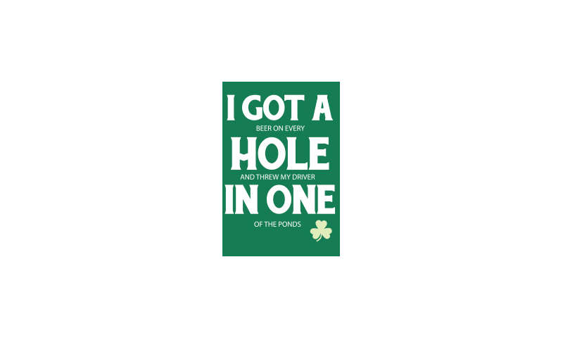 Tin Magnet - Hole in One
