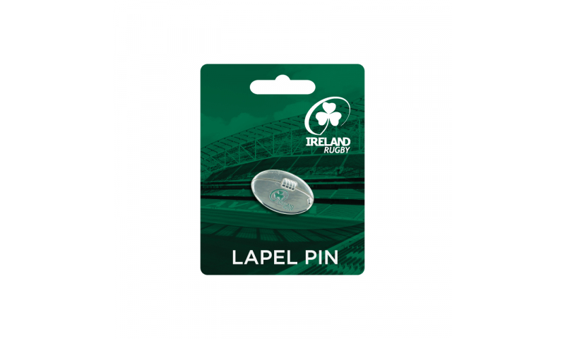 Irish Rugby Rugby Ball Lapel Pin