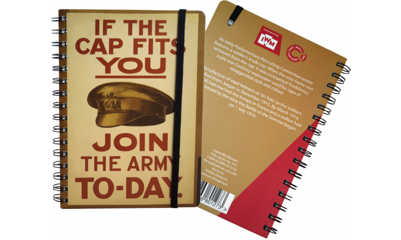 If the Cap Fits Spiral Hardback Notebook