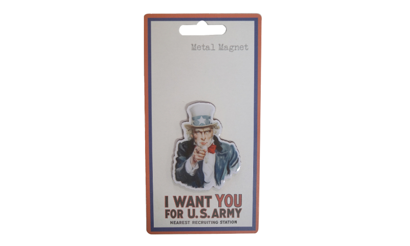 I Want You for US Army Metal Magnet