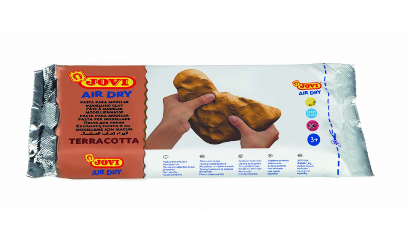 JOVI Air Drying Modelling Clay - 250g Terracotta (New Lower Price for 2022)