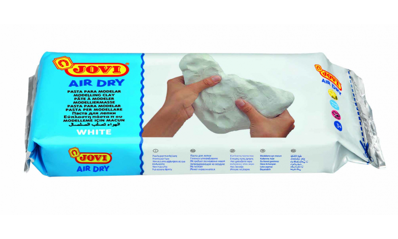 JOVI Air Drying Modelling Clay - 1000g White. (New Lower Price for 2022)