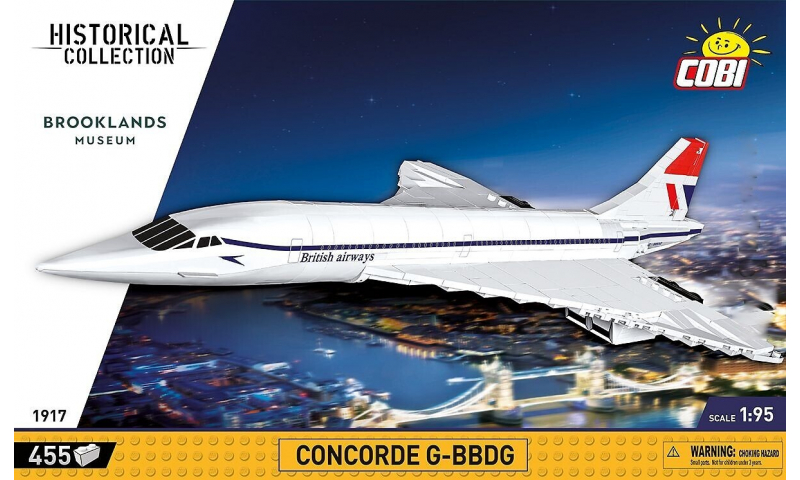 Concorde Brix Model Set, 455pcs