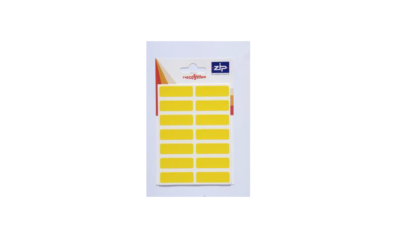Necessities 98 Labels 12 x 38 mm, Yellow