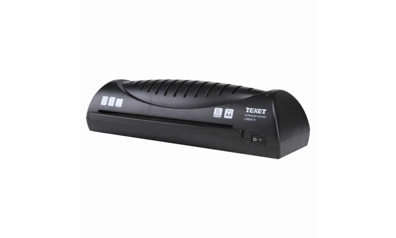 Texet A4 Home-Office Laminator, takes up to 160mic pouches (New Lower Price for 2021)