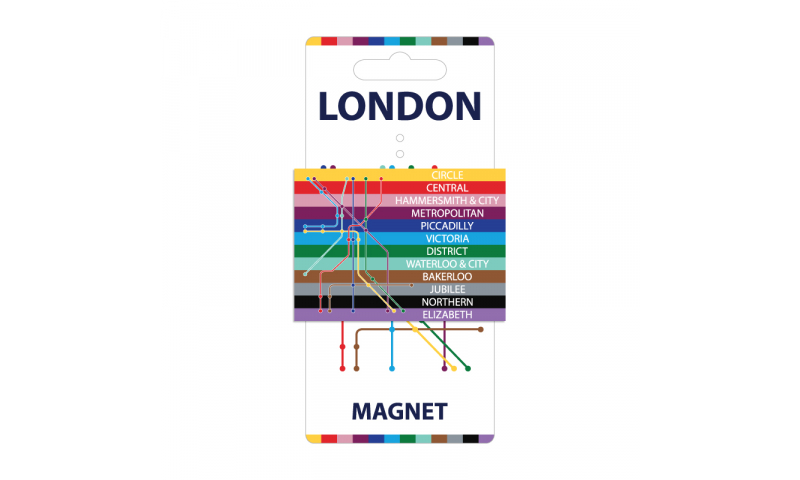 London Transport Tin Magnet