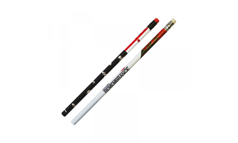 HB Pencil with Eraser Full Colour 360wrap print