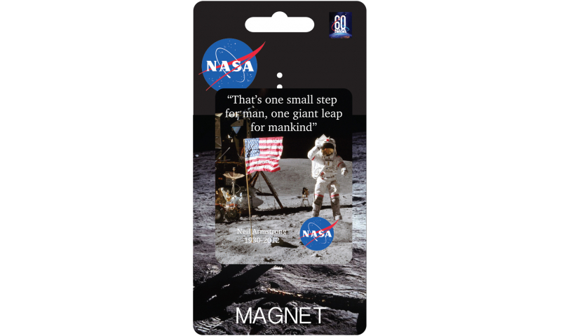NASA Tin Magnet - Moon Landing Design