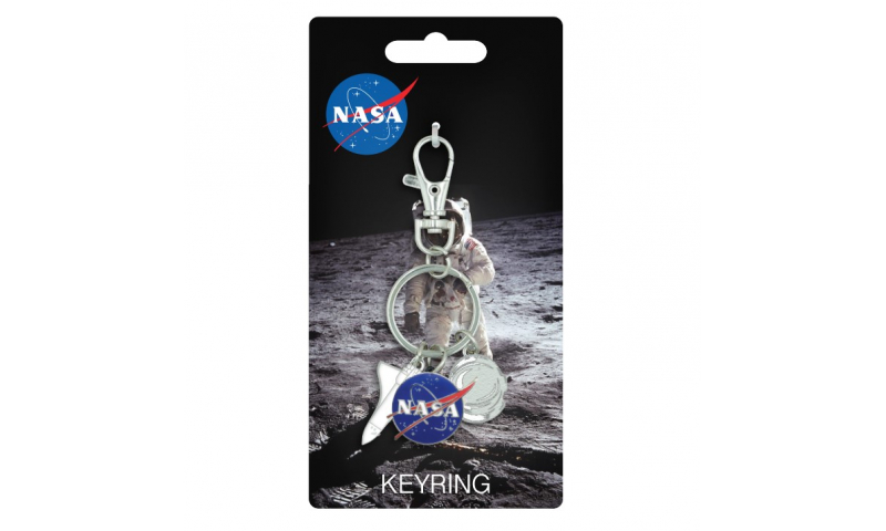 NASA Charm Keyring