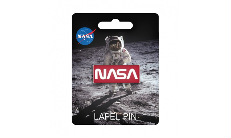 NASA Retro Logo Lapel Pin
